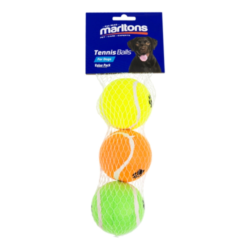 Marltons Three Pack Tennis Balls
