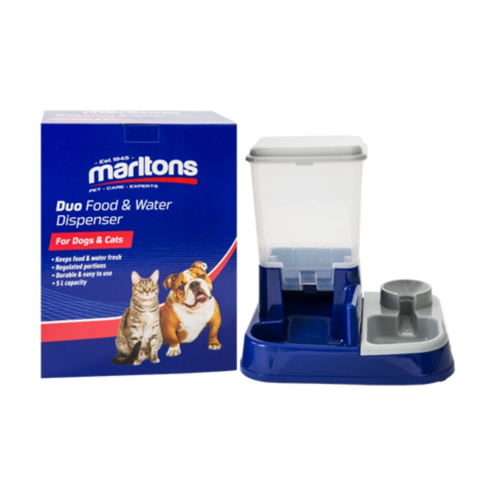 Marltons Food and Water Dispenser Duo Martons