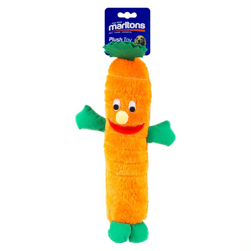 Marltons Carrot 15 - Plush with Squeaker