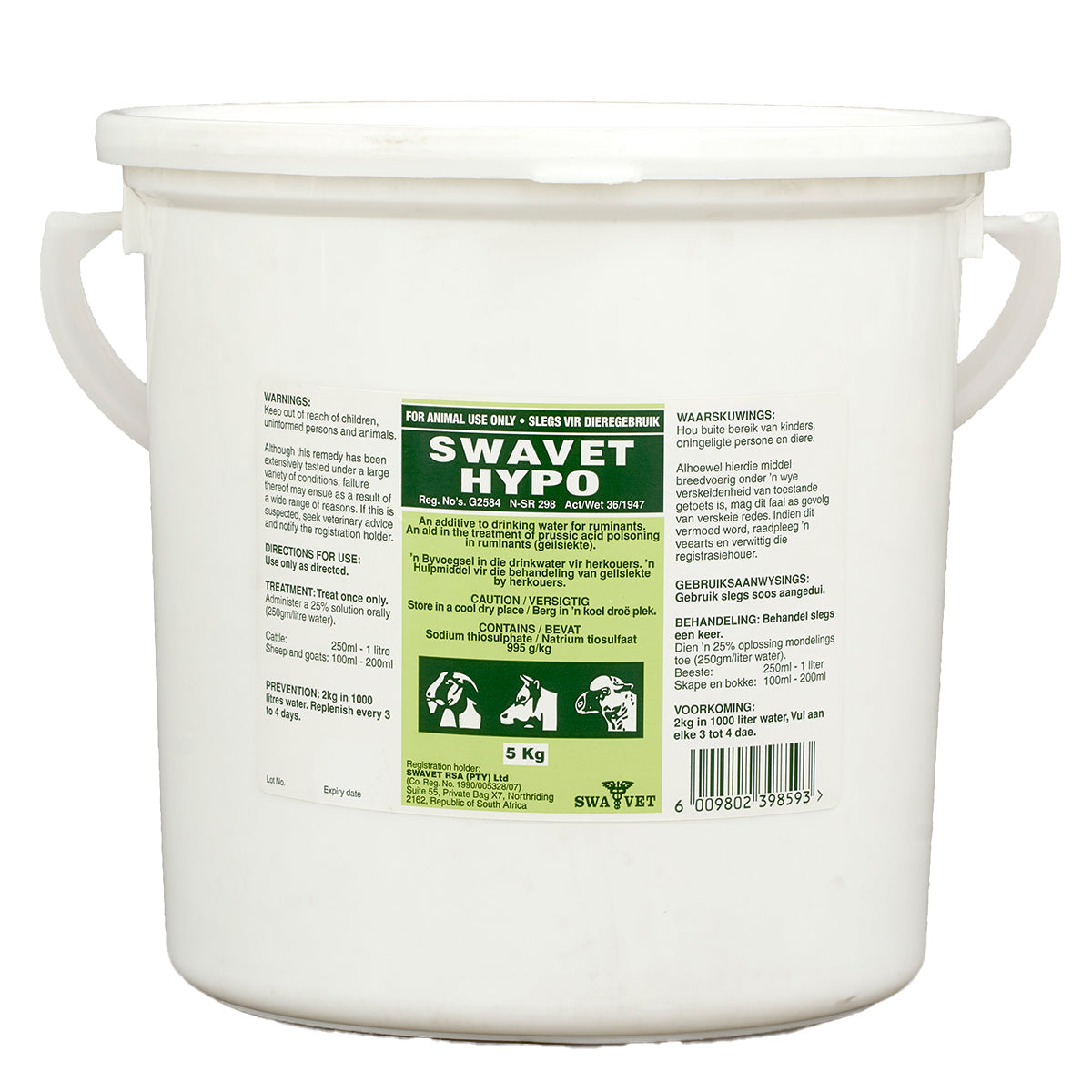 Frontline HLT HYPO 5kg Swavet