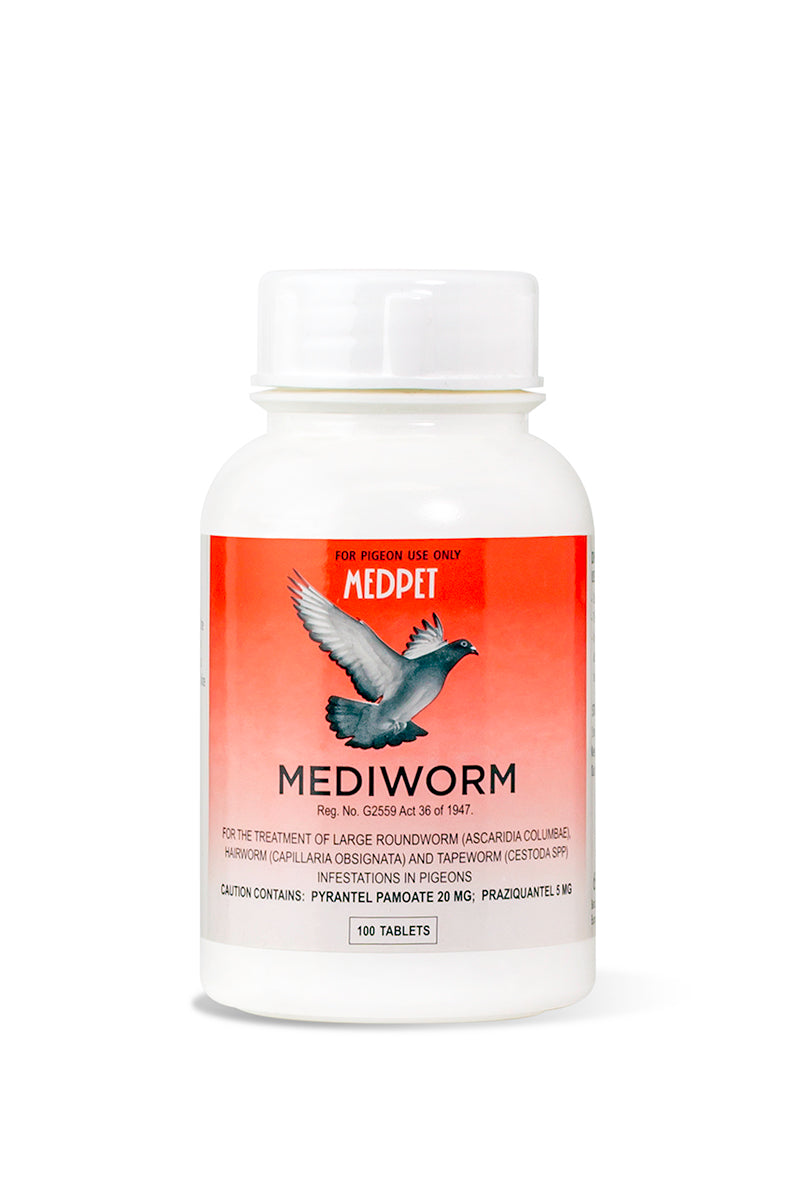 Antrovet Mediworm Tablets 100's Medpet