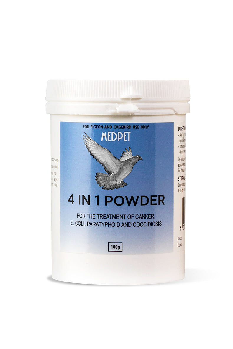 4 IN 1 POWDER 100G MEDPET ANTROVET