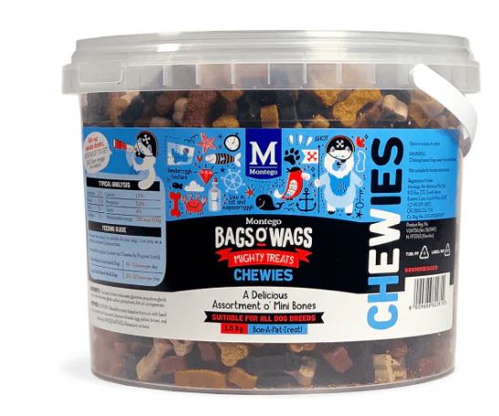 TREAT MINI BONES 120G MONTEGO