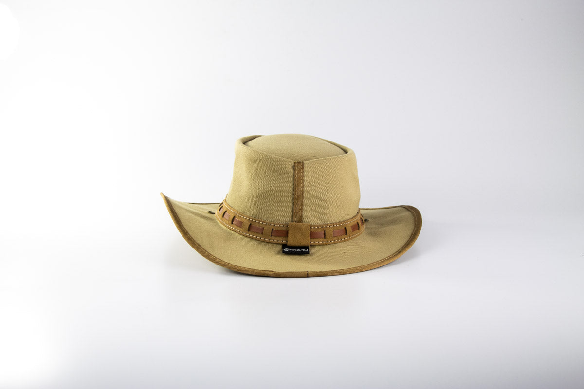Tarzan Full Khaki Canvas Hat L