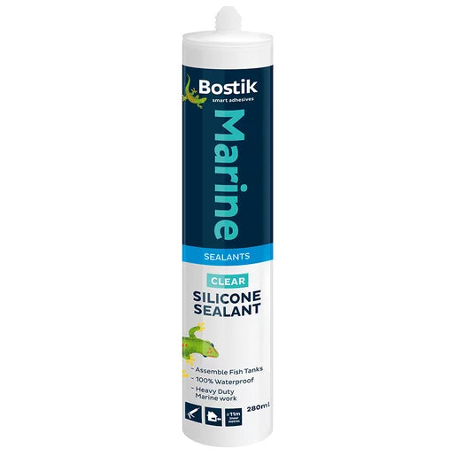 Bostik Silicone Marine Clear 280ml