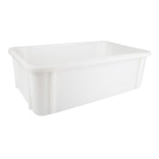 Crate Food Tray White 648 x 387x210mm