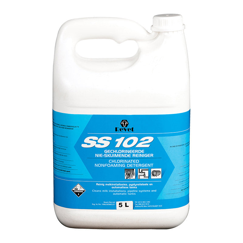 Detergent Non-foaming SS102 5L Revet