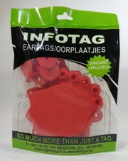 Antrovet Ear Tag Red Info F4/m1 10's