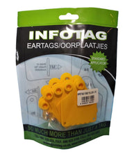 Antrovet Ear Tag Yellow Info F3/m3 10's