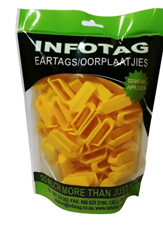 Antrovet Ear Tag Leader Yel 100's