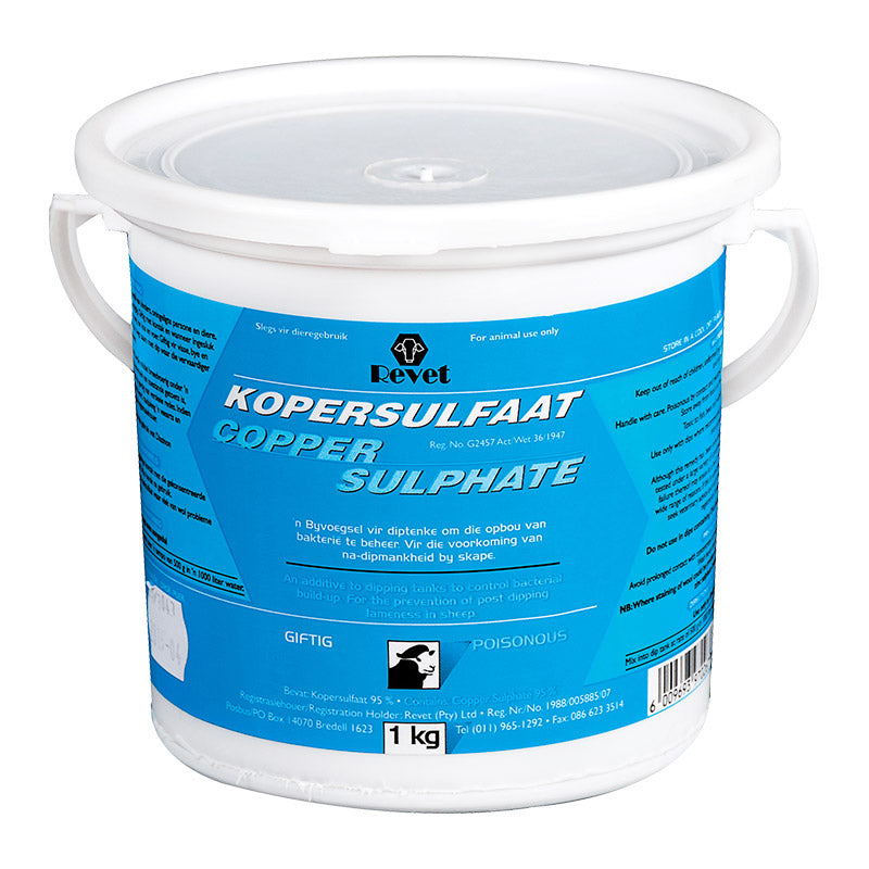 HLT Copper Sulphate 1kg Revet