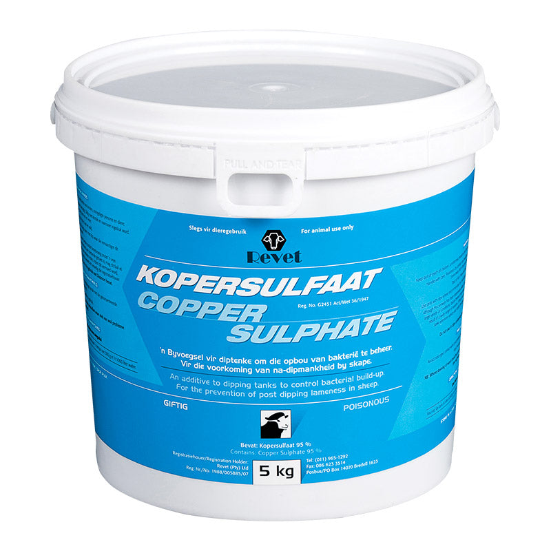 HLT Copper Sulphate 5kg Revet