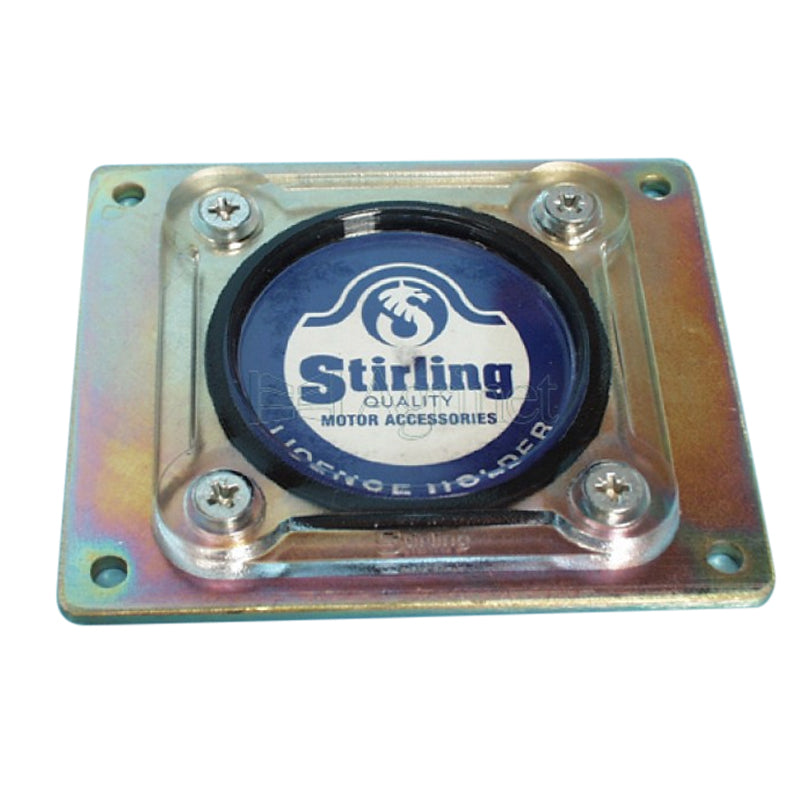License Holder Square H/d with Screws