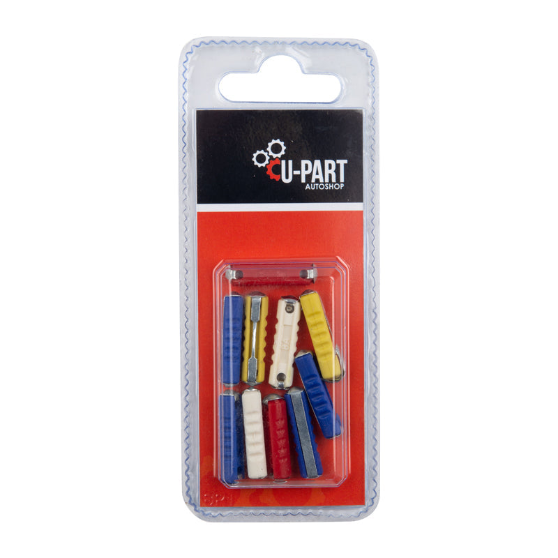 Fuse Ceramic Assorted 10PK U-part