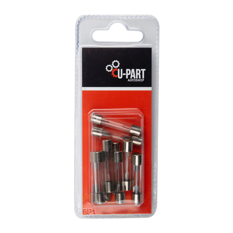 Fuse Glass 10AMP 32mm 10PK U-part