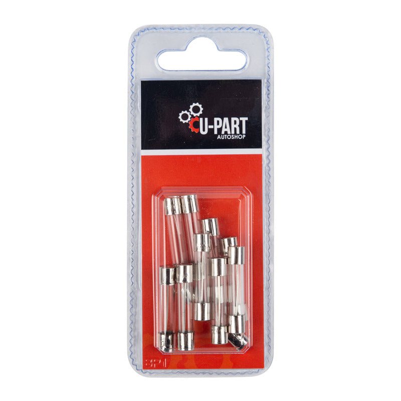Fuse Glass 25AMP 32mm 10PK U-part