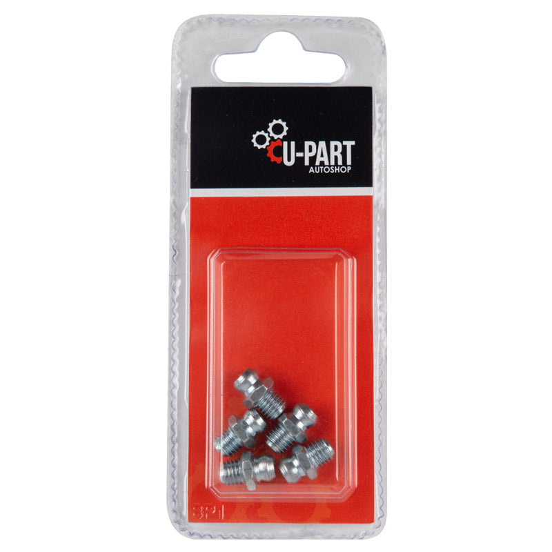Grease Nipple Str 1/4in Unf 5PK U-part