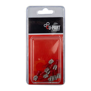 Pioneer Trmnl Push Red FEM 0.5-1.5 6.3mm U-part