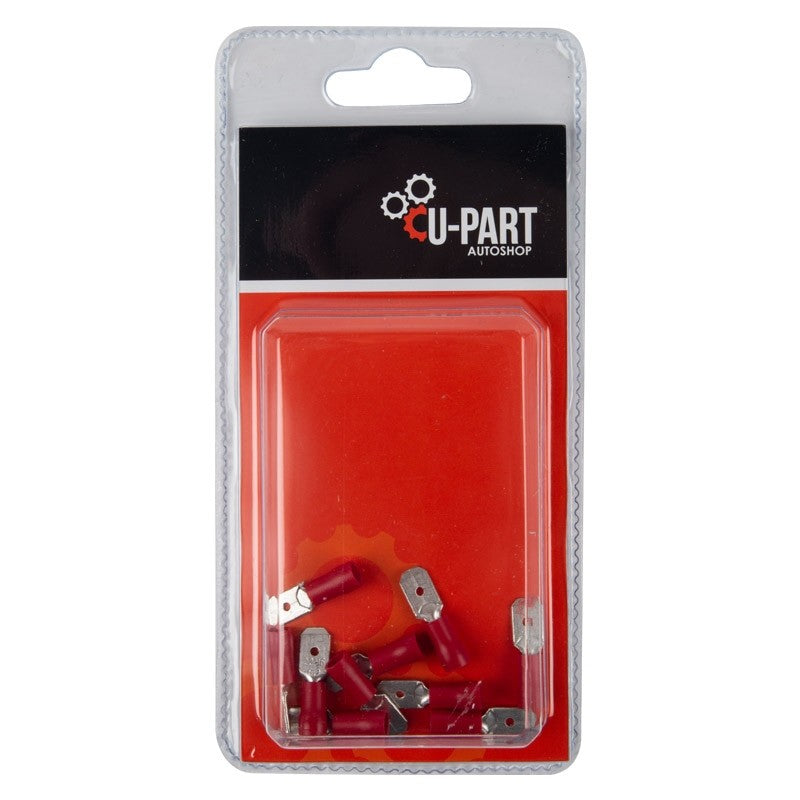 Terminal Tab Red Male 0.5-1.5mm U-part