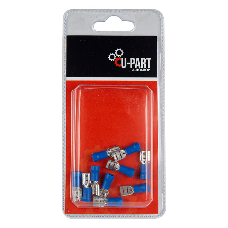 Terminal Push Blue FEM 1.5-2.5 6.3mm U-part