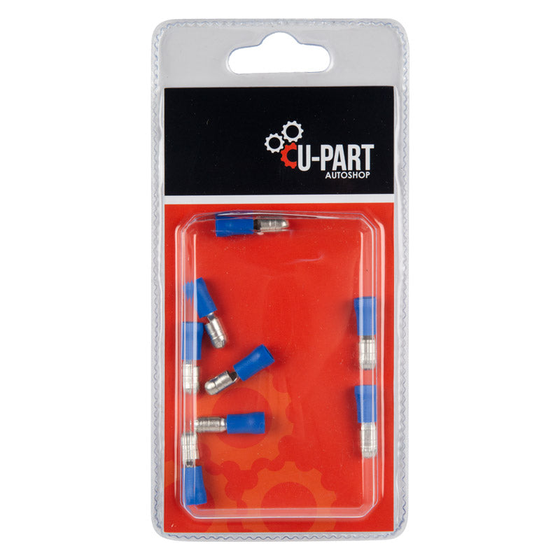 Terminal BUL Blue Male 1.5-2.5mm 5mm U-part