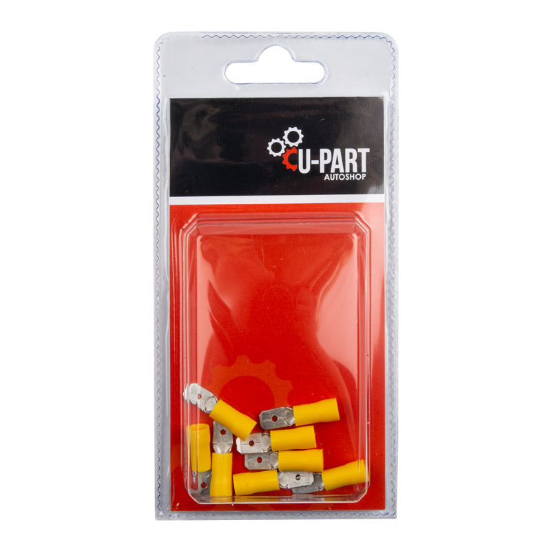 Terminal Tab YEL Male 4.0-6.0mm U-part