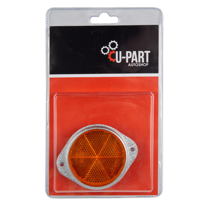 Reflect Round Flange YEL 60mm 2PK U-part
