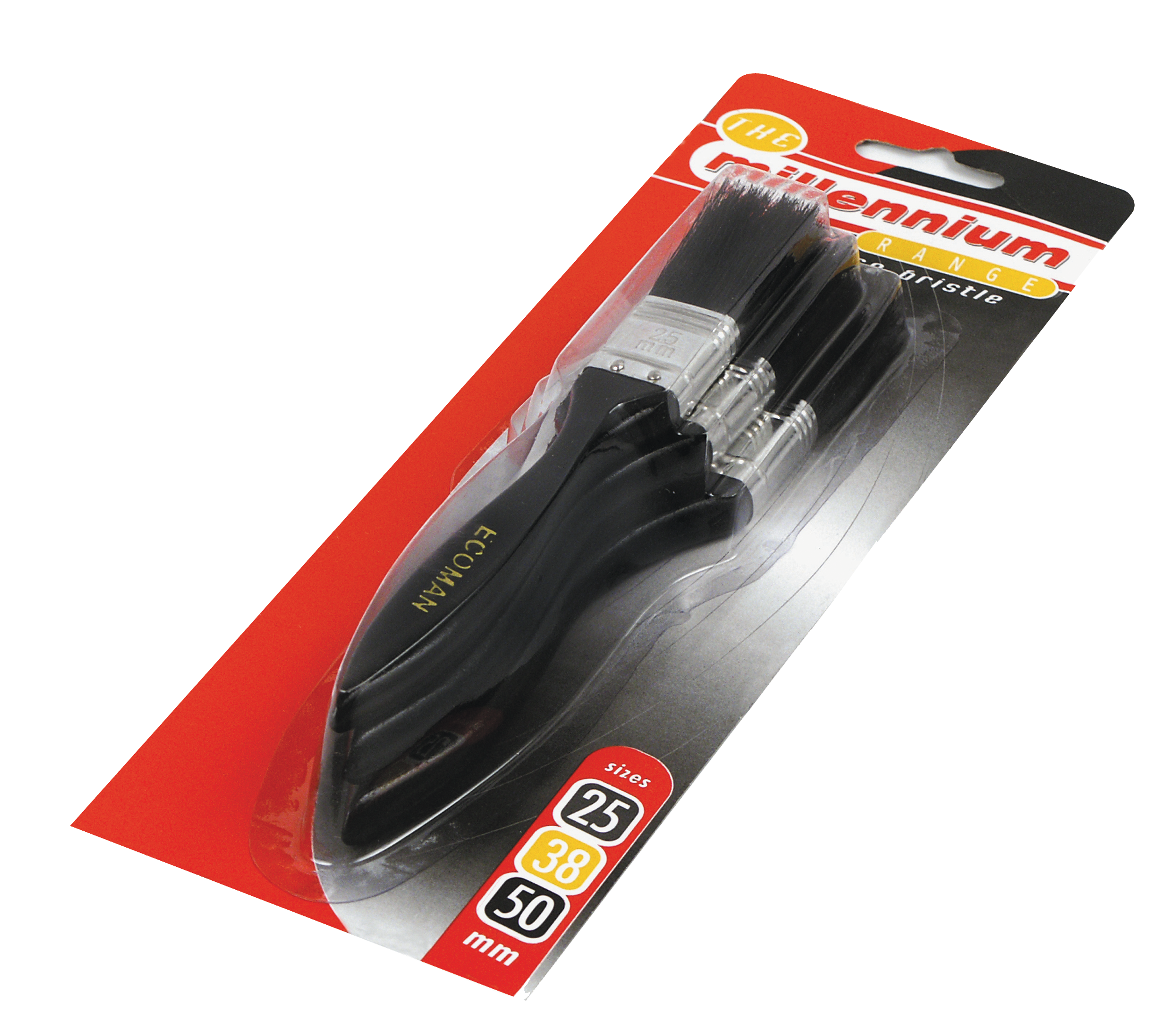 Academy Paint Brush Eco P/p 25/38/50mm
