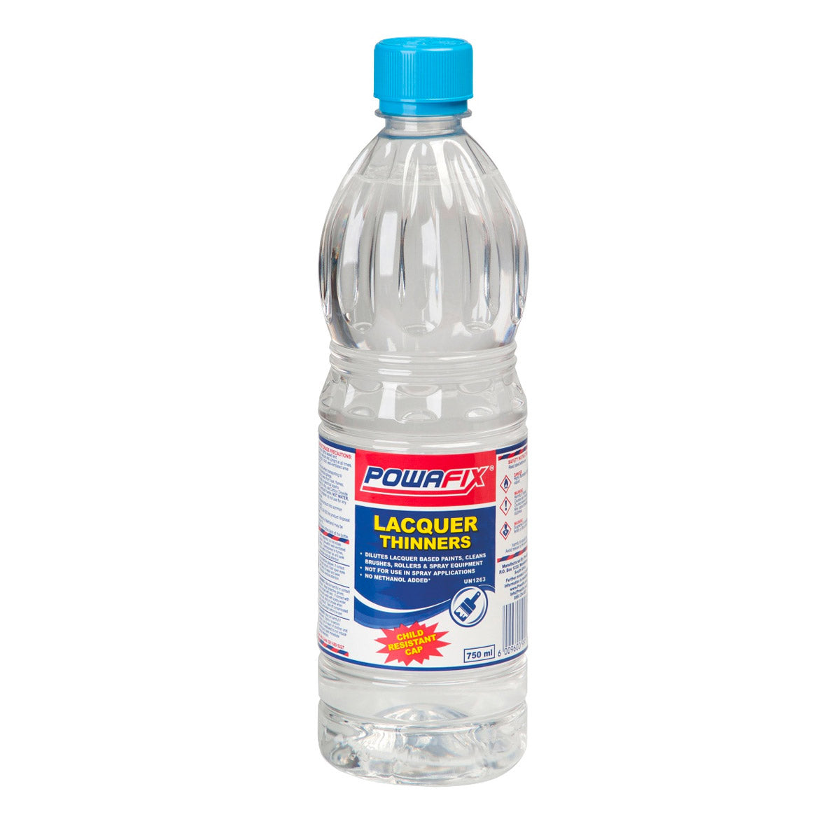 Thinners Lacquer A-grade 750ml Powafix