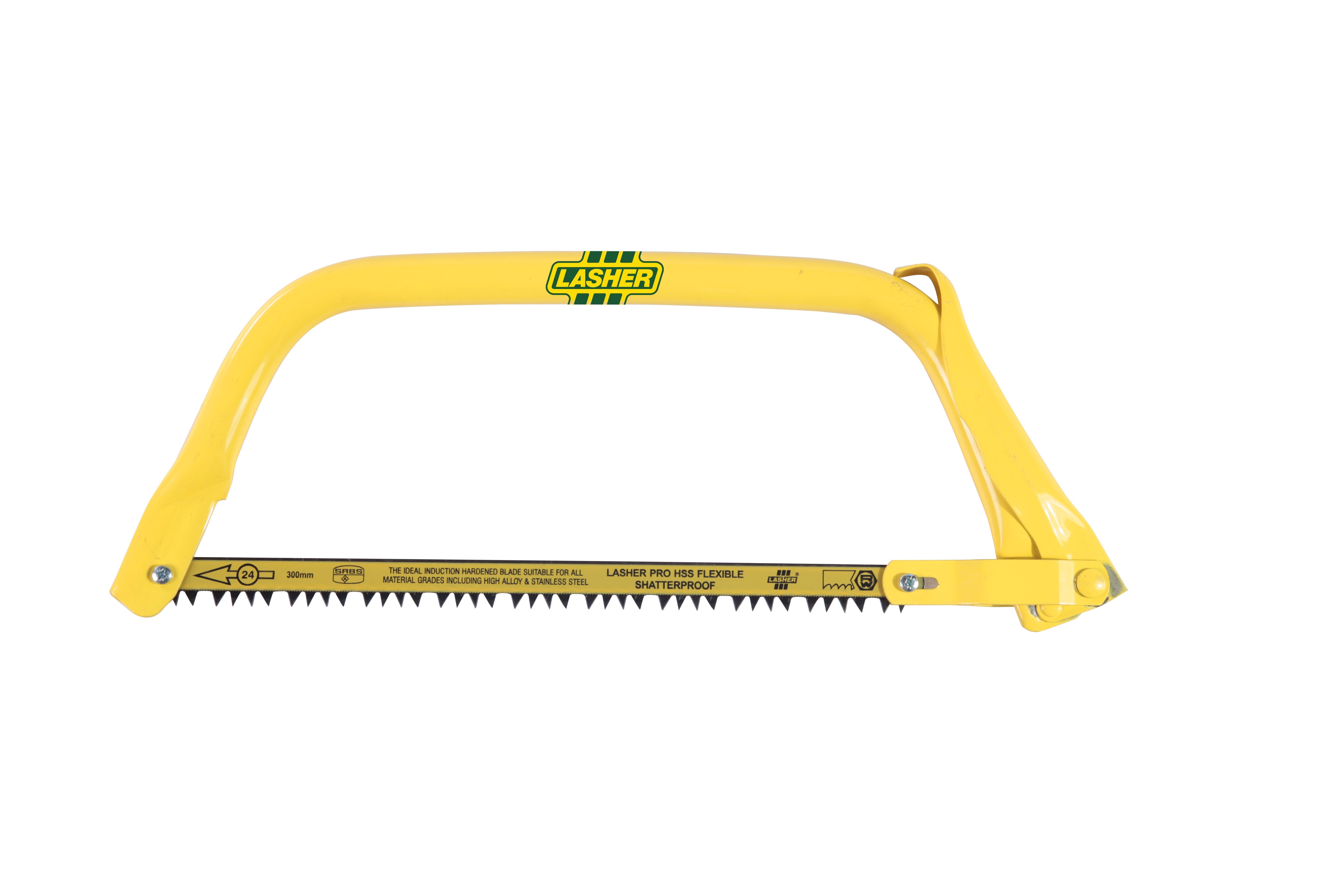 LASHER BOW HACKSAW COMPLETE 300MM