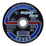 Cutting  Disc Steel 100 x 2.5x16 S/flex