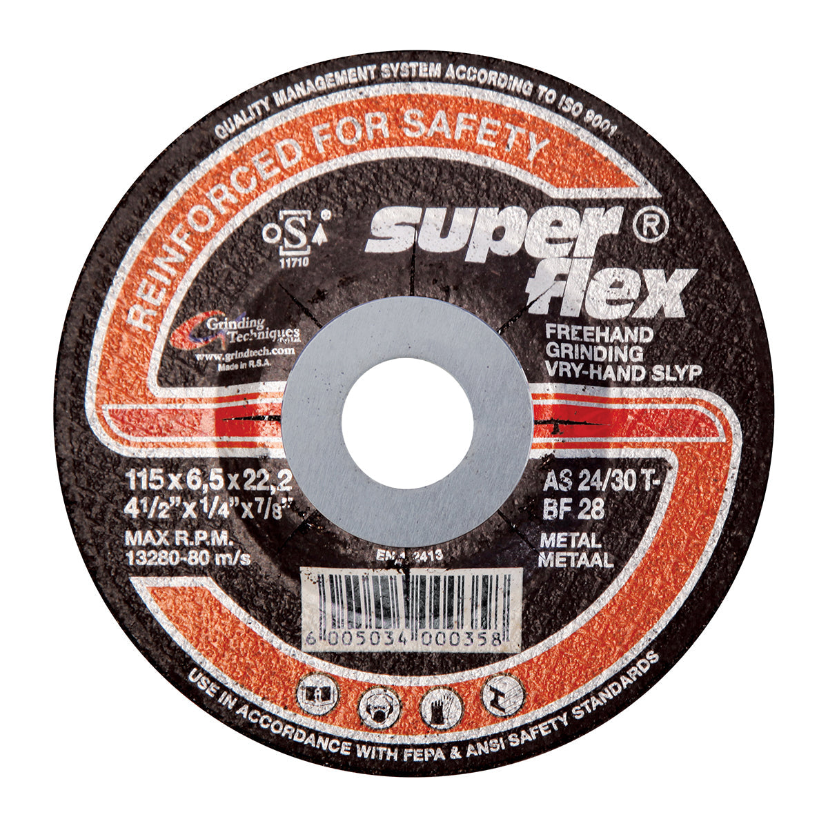 Grinding WHL Steel Dome 115mm Superflex