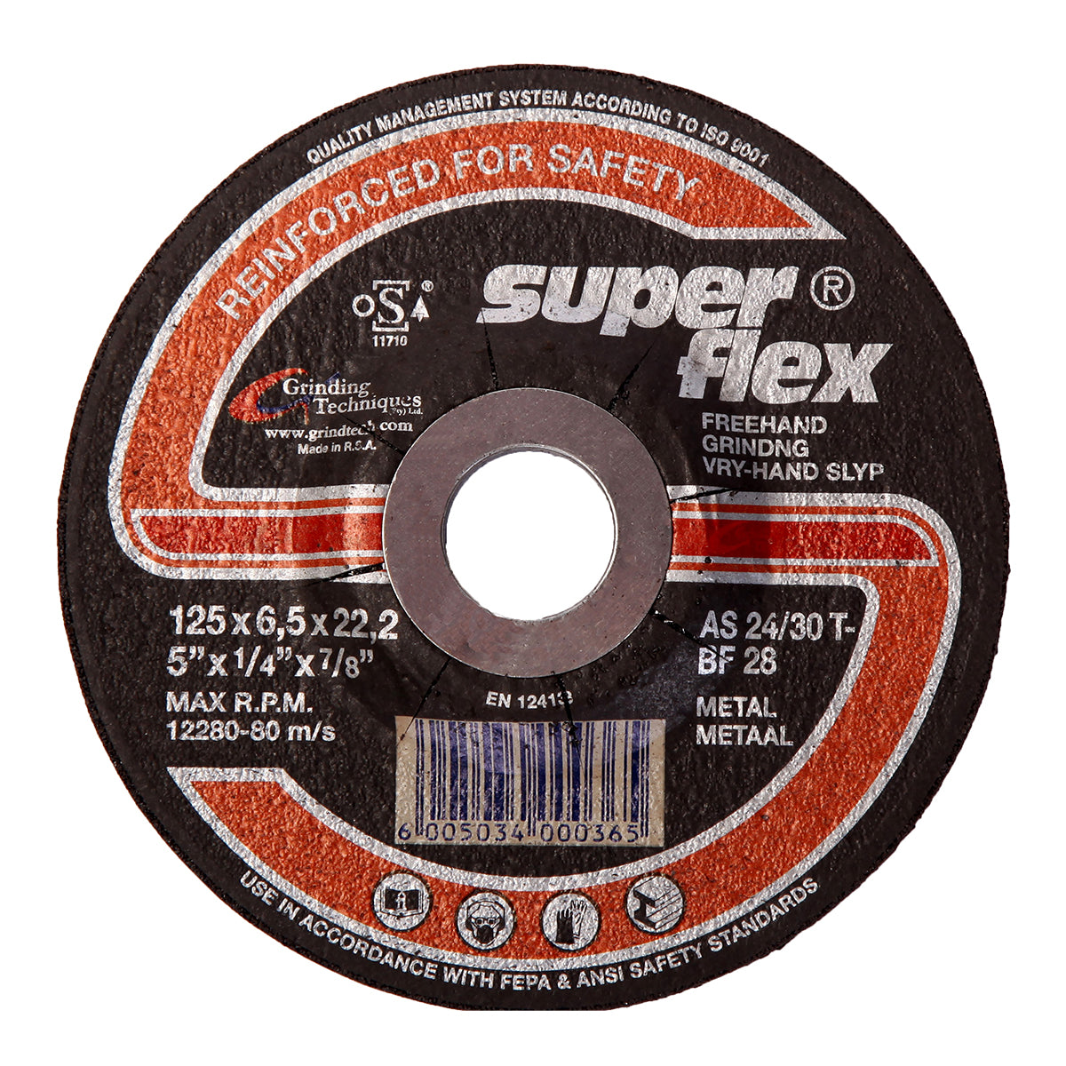 Grinding WHL Steel Dome 125mm Superflex