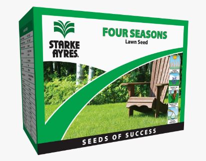 Stark Ayres Lawn Seed FOUR Seasons 500g