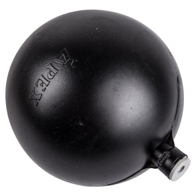 Valve Float Ball 150mm Plastic BLK APEX