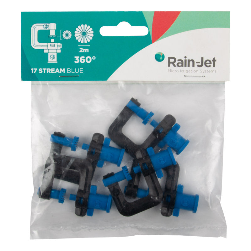 Micro Head Spread Blue 5PK Rainjet
