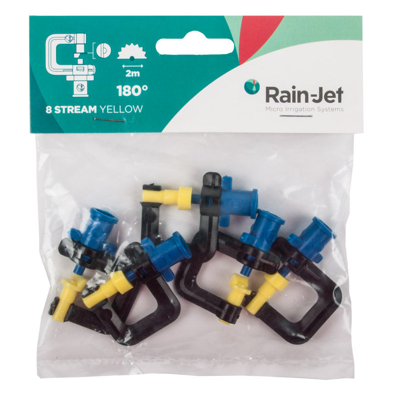 Micro Head Mister Yellow 5PK Rainjet