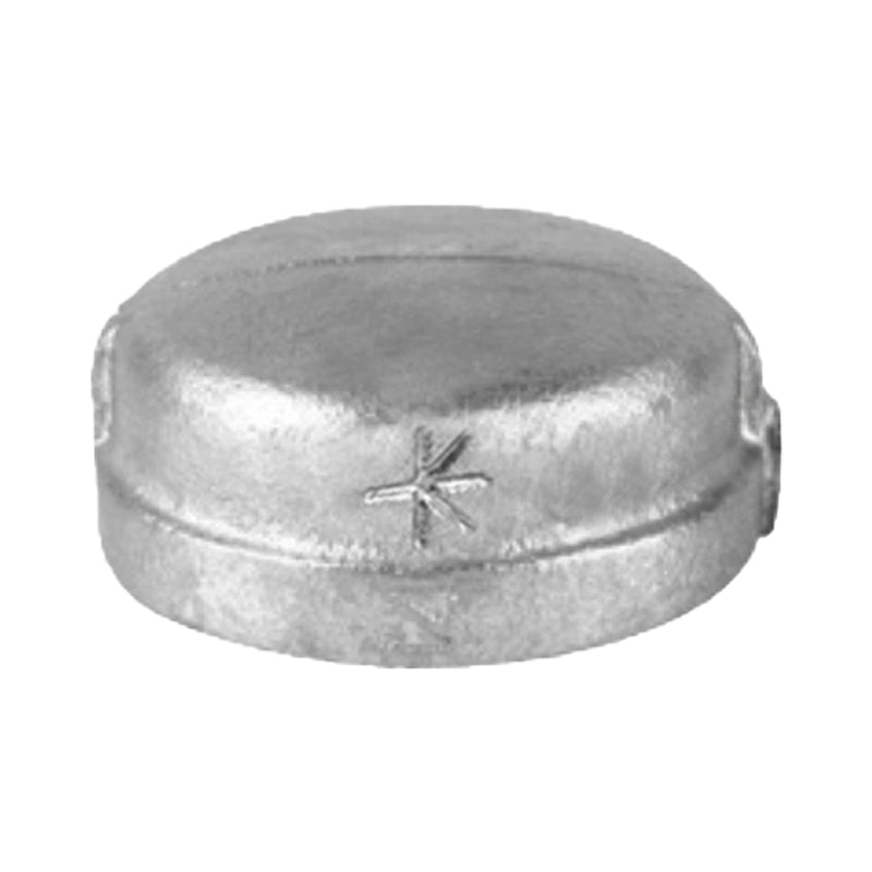 Galv CAP Round 25mm