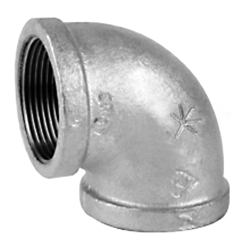 Galv Elbow 90DEG FEM 65mm