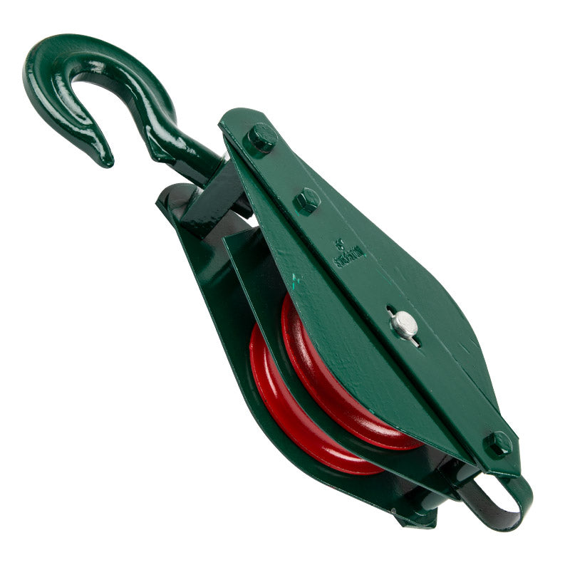 Pulley Block 20 x 120mm 2 Wheel
