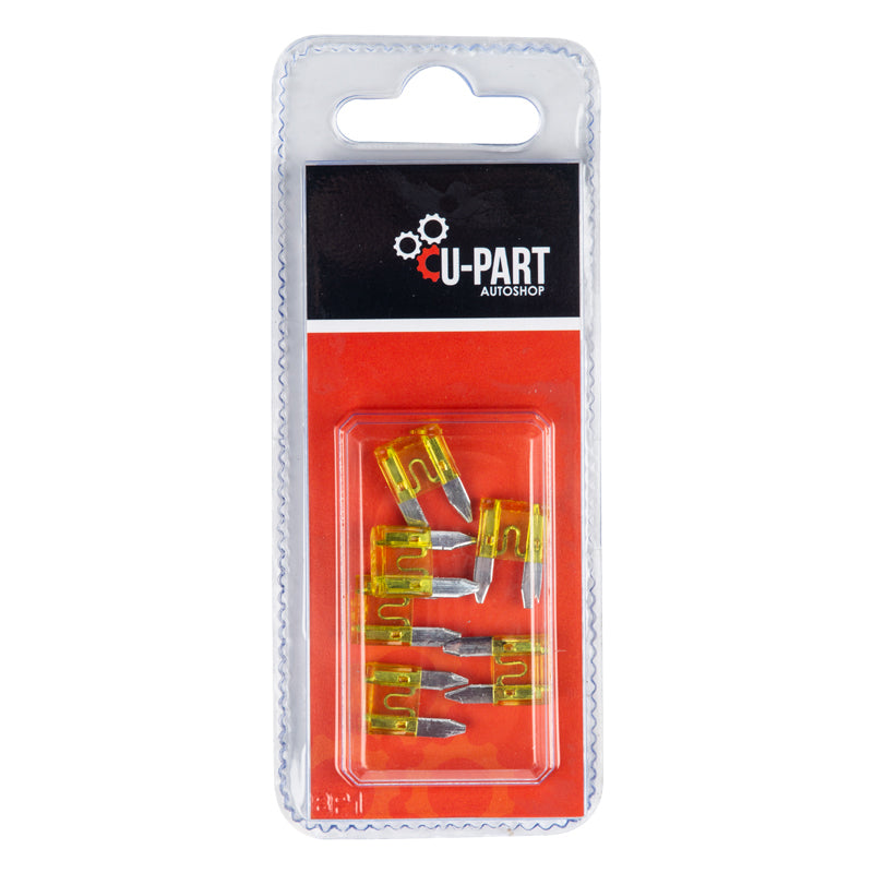 Fuse Mini 20AMP 6PK U-part