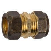 Plumbing Coupler 15mm CXC Brass