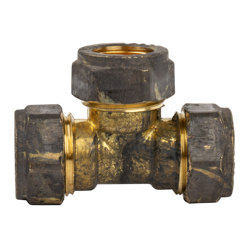 Plumbing Tee 15mm Cxcxc Brass