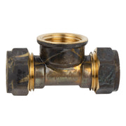 Plumbing Tee 15mmx1/2 Cxcxfi Brass