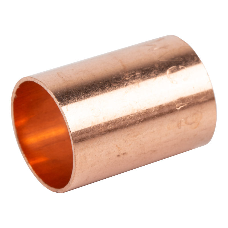 Plumbing Coupler Slip 15mm CXC Copper