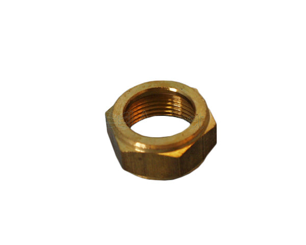 Plumbing Nut CAP 22mm Brass