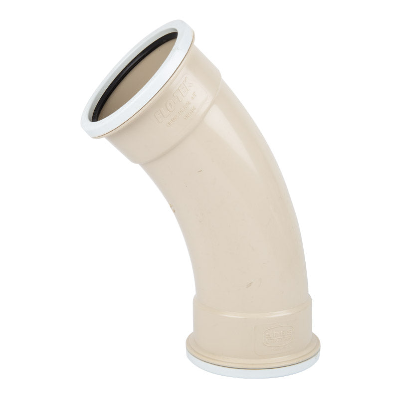 Waste UG Bend 45DEG 110mm