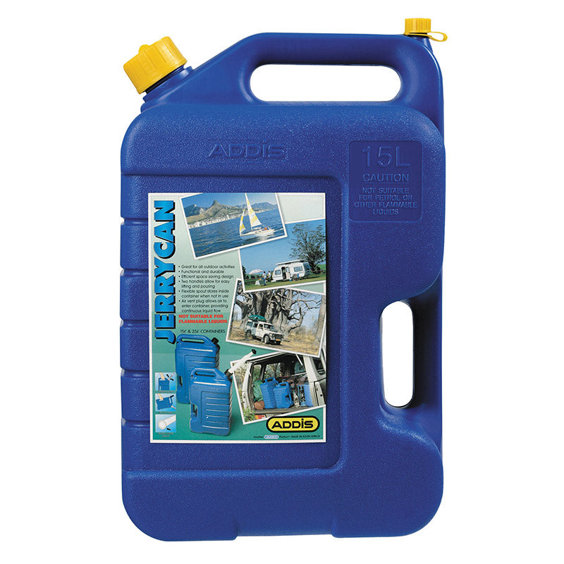 Jerry Can Water Plastic 15L Addis