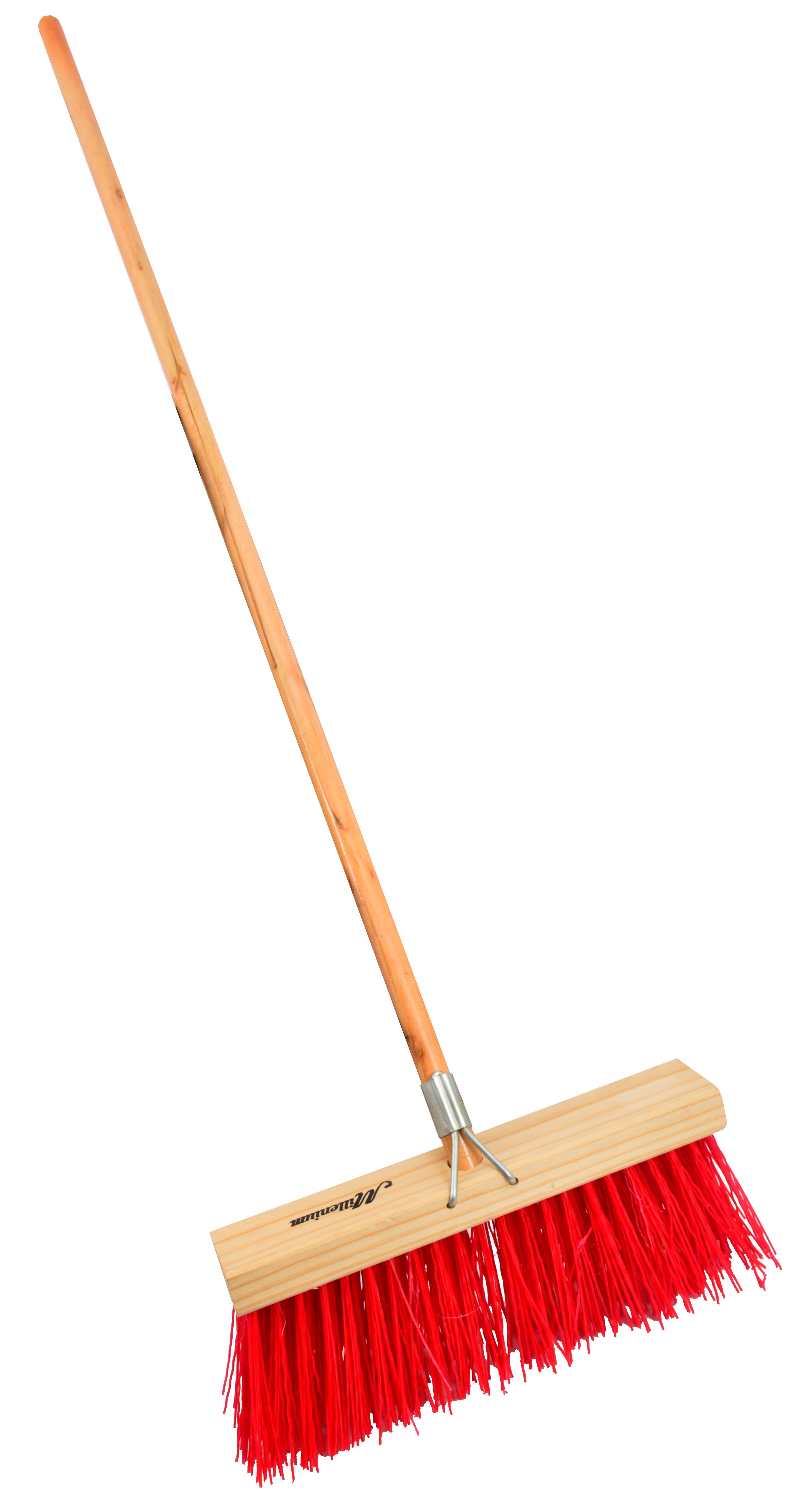 ACADEMY BROOM BASS POLY/P FIBRE 375MM