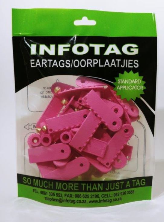 Antrovet Ear Tag Pink Sheep 20's